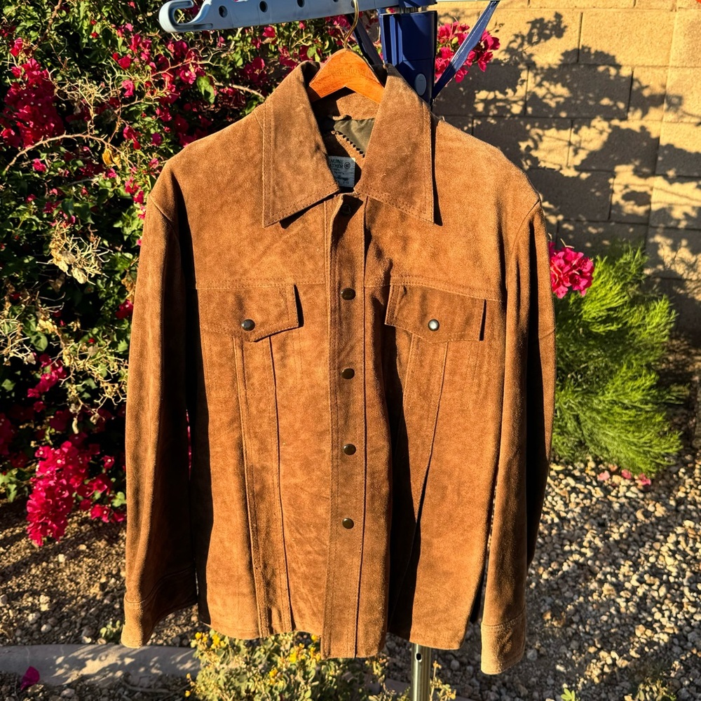 Korean Suede Leather Jacket